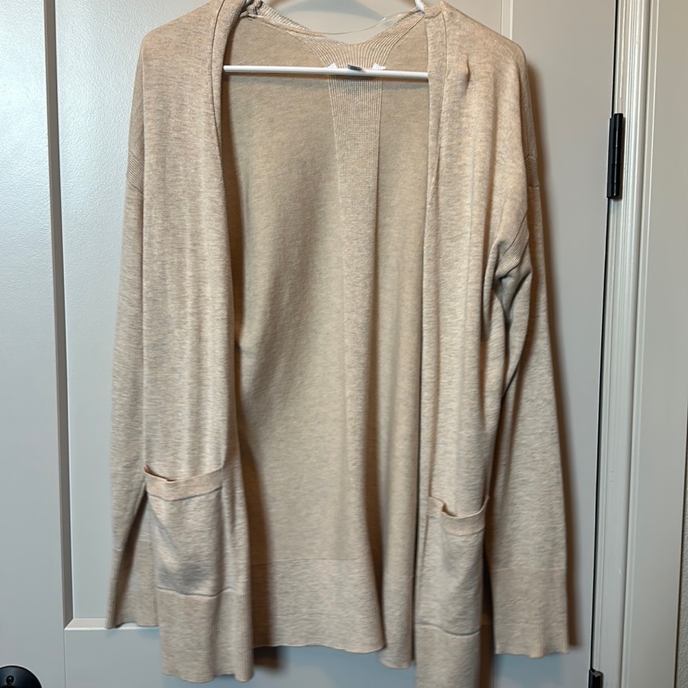Oatmeal lightweight cardigan, time and tru